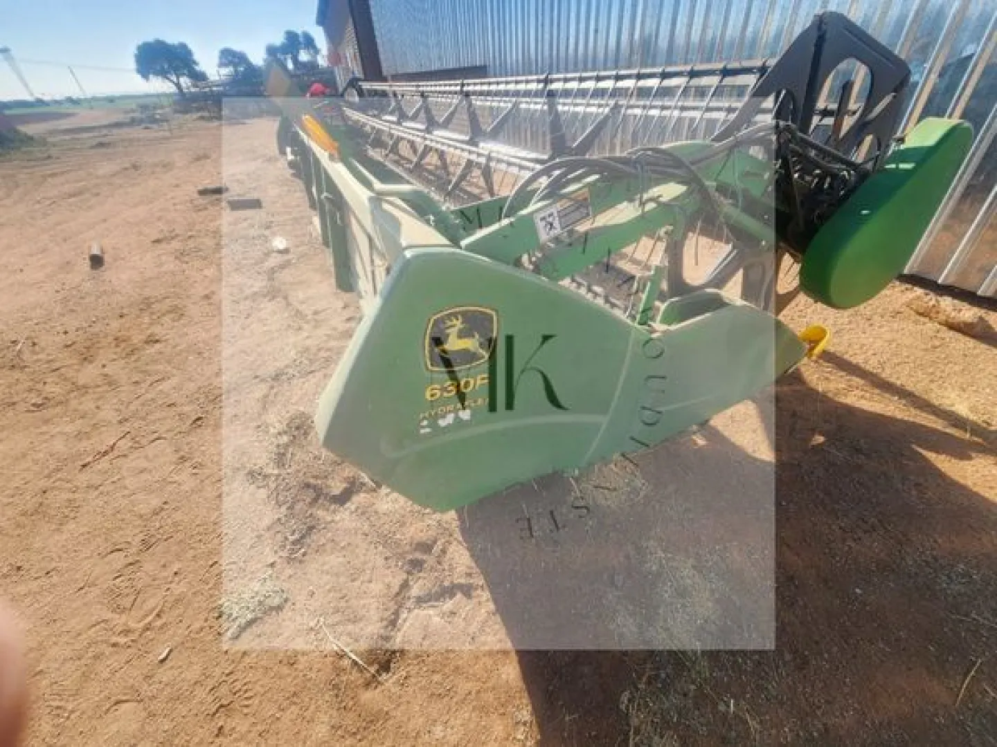 John Deere 630F tafel  2015 model | MK Landbou Dienste