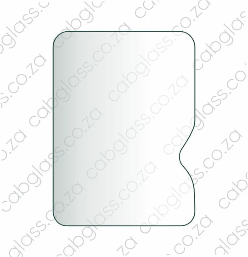 FRONT UPPER (RUBBER FIT) | HITACHI ZX DASH-3 | Cabglass