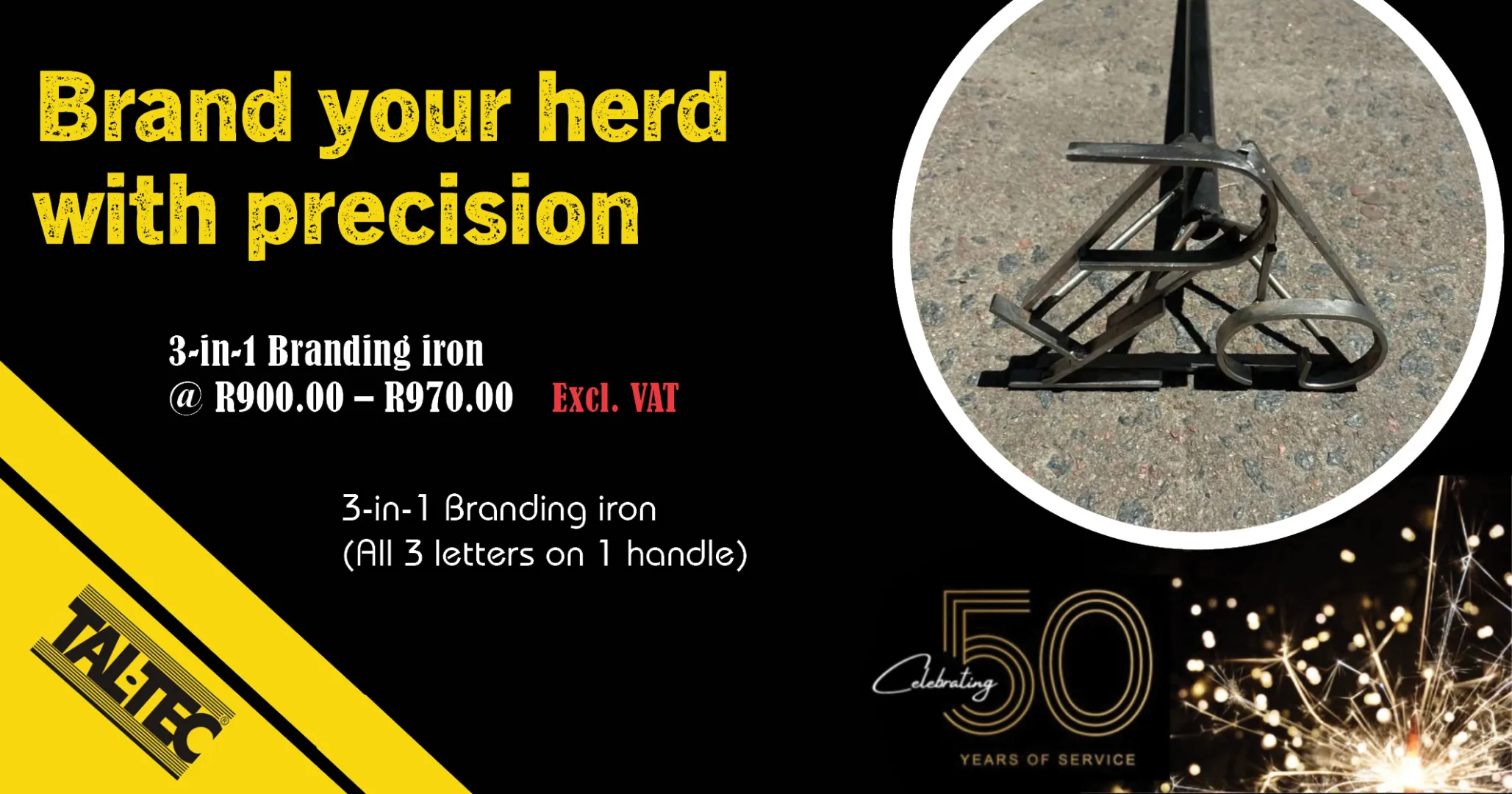 Brand your herd with precision | Tal-Tec