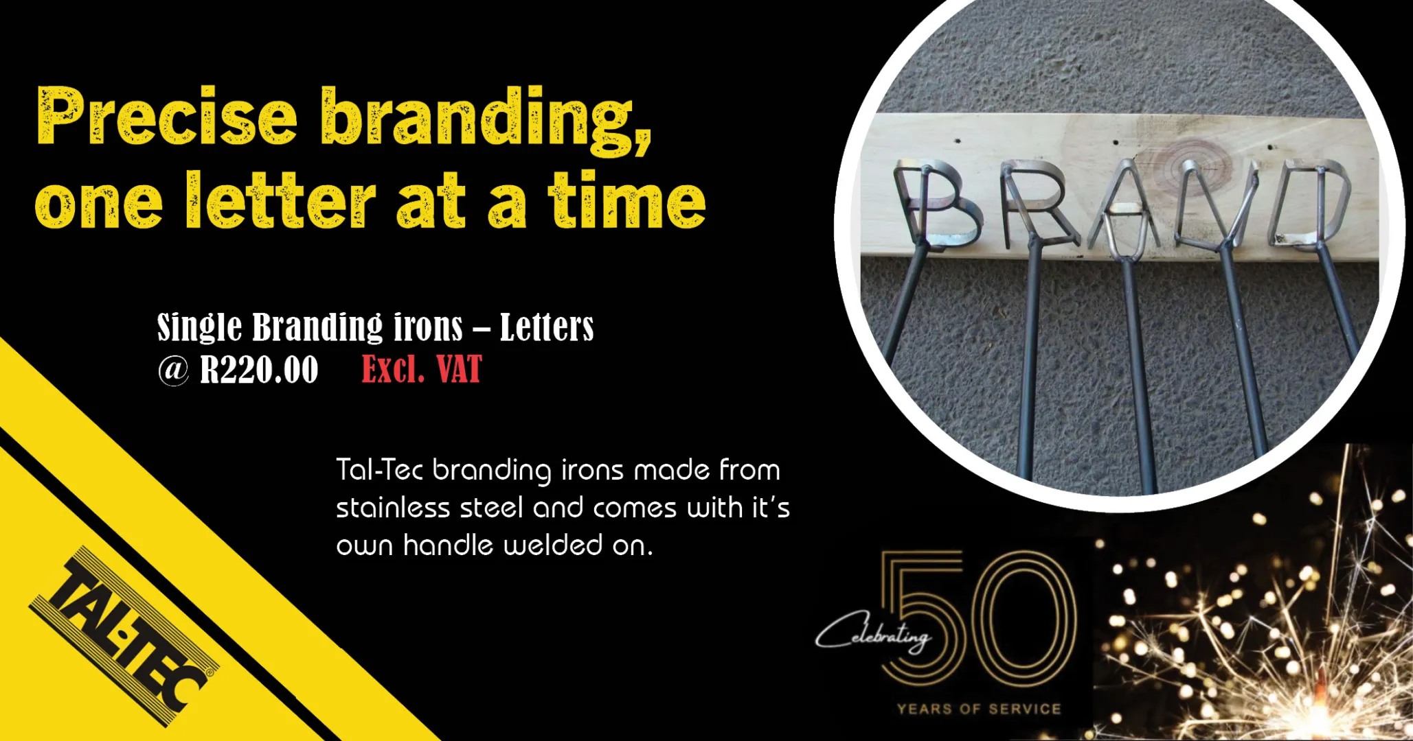 Precise branding one letter at a time | Tal-Tec