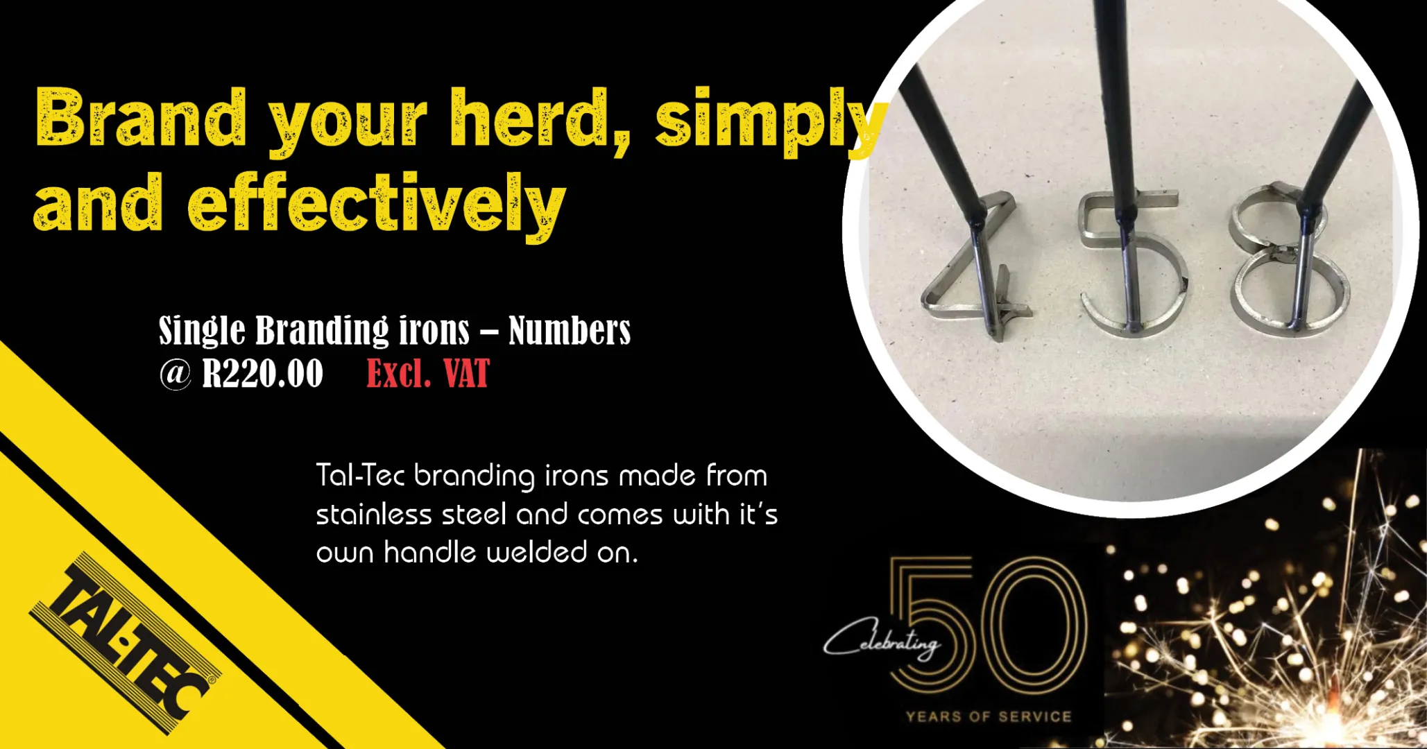 Brand your herd, simply and effectively | Tal-Tec