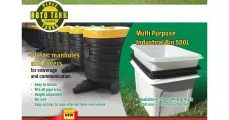 Multipurpose industrial bin 500L | Roto Tanks