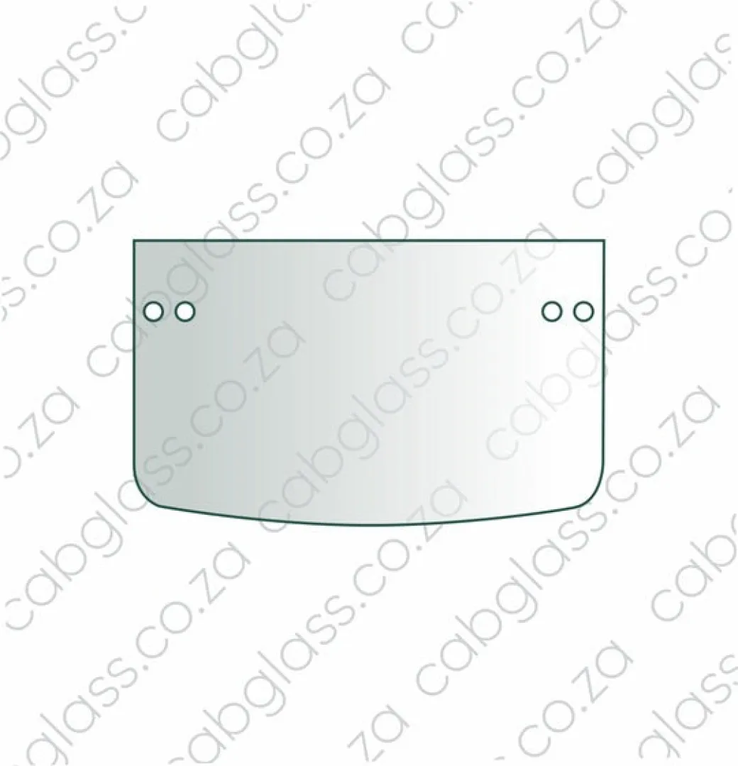 FRONT LOWER | KOMATSU EXCAVATOR PC DASH 6 | Cabglass