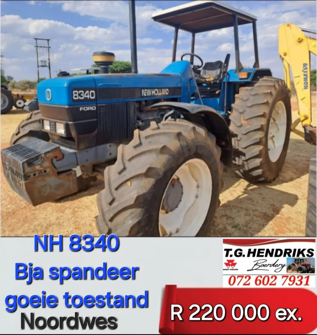 New Holland 8340 | T.G. Hendriks