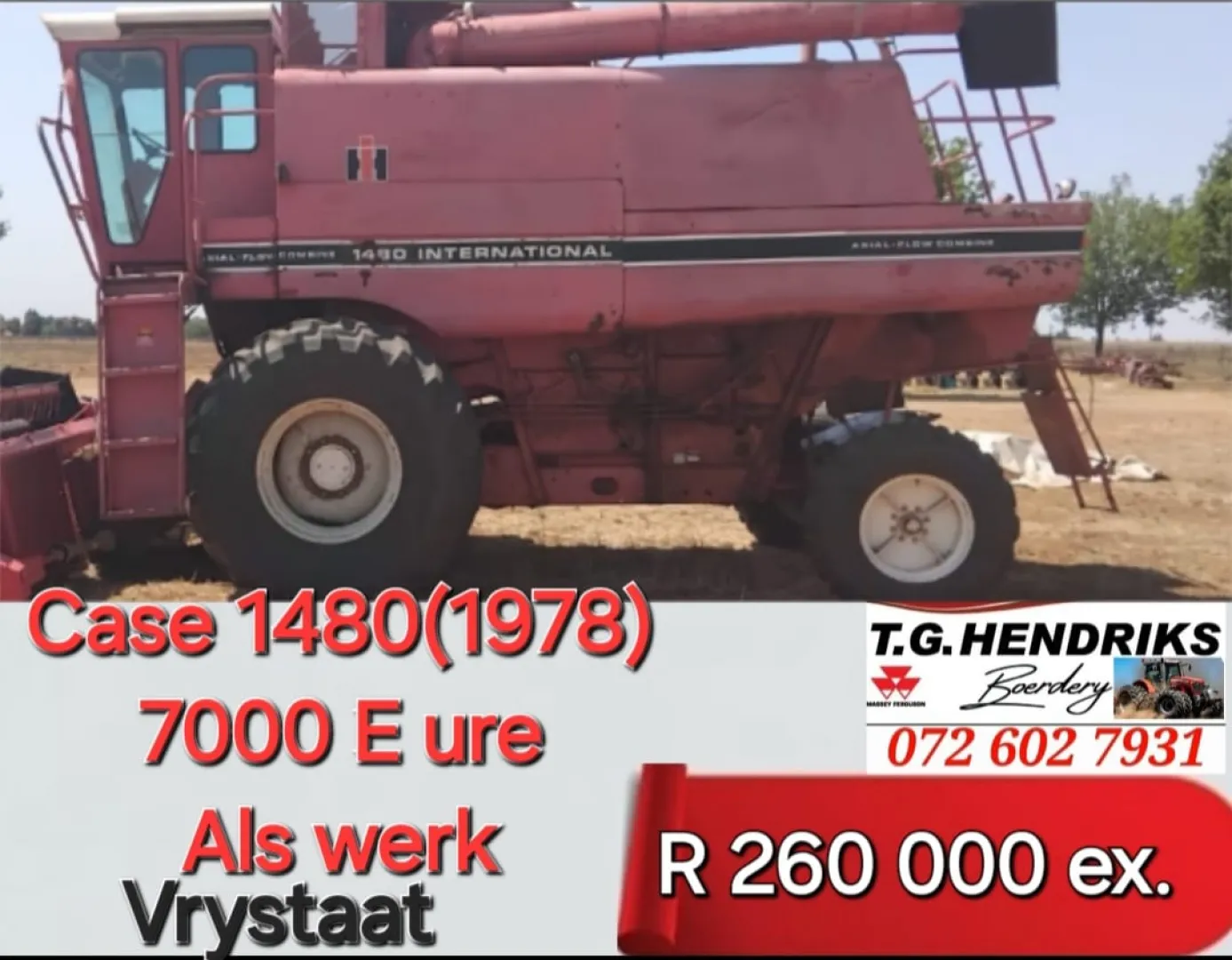 1978 Case 1480 | T.G. Hendriks