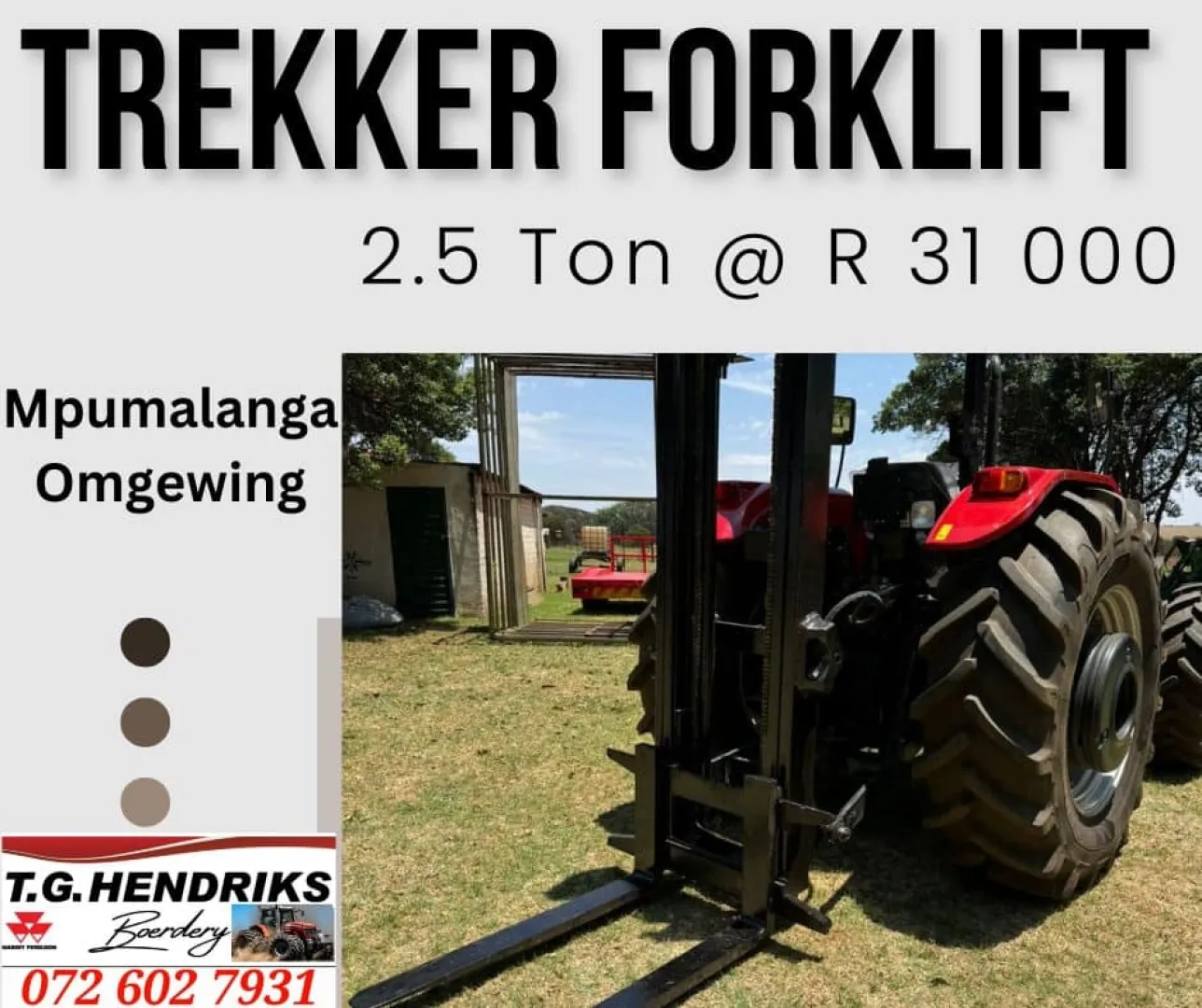 Trekker forklift 2.5-Ton | T.G. Hendriks
