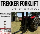 Trekker forklift 2.5-Ton | T.G. Hendriks