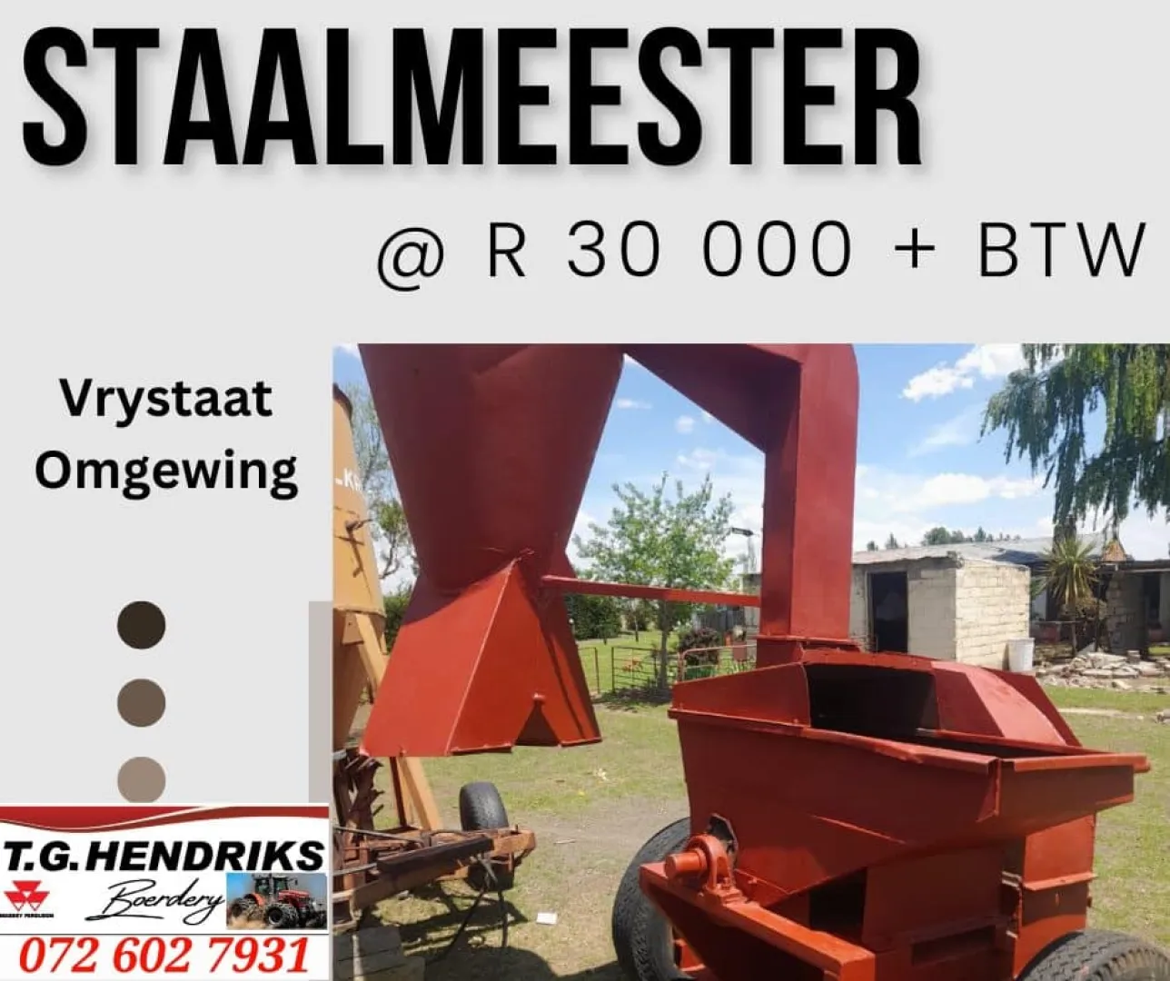 Staalmeester | T.G. Hendriks