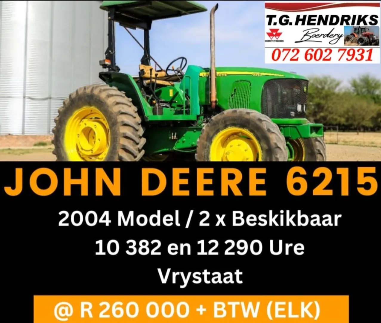 2004 John Deere 6215 | T.G. Hendriks