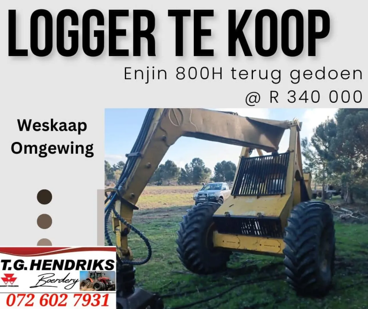 Logger te koop | T.G. Hendriks