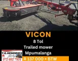 Vicon 8-Tol trailed mower | T.G. Hendriks