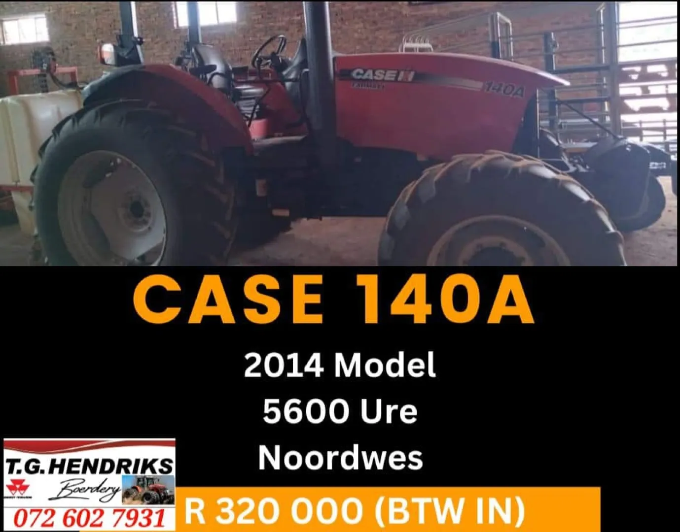 Case 140A 2014 | T.G. Hendriks