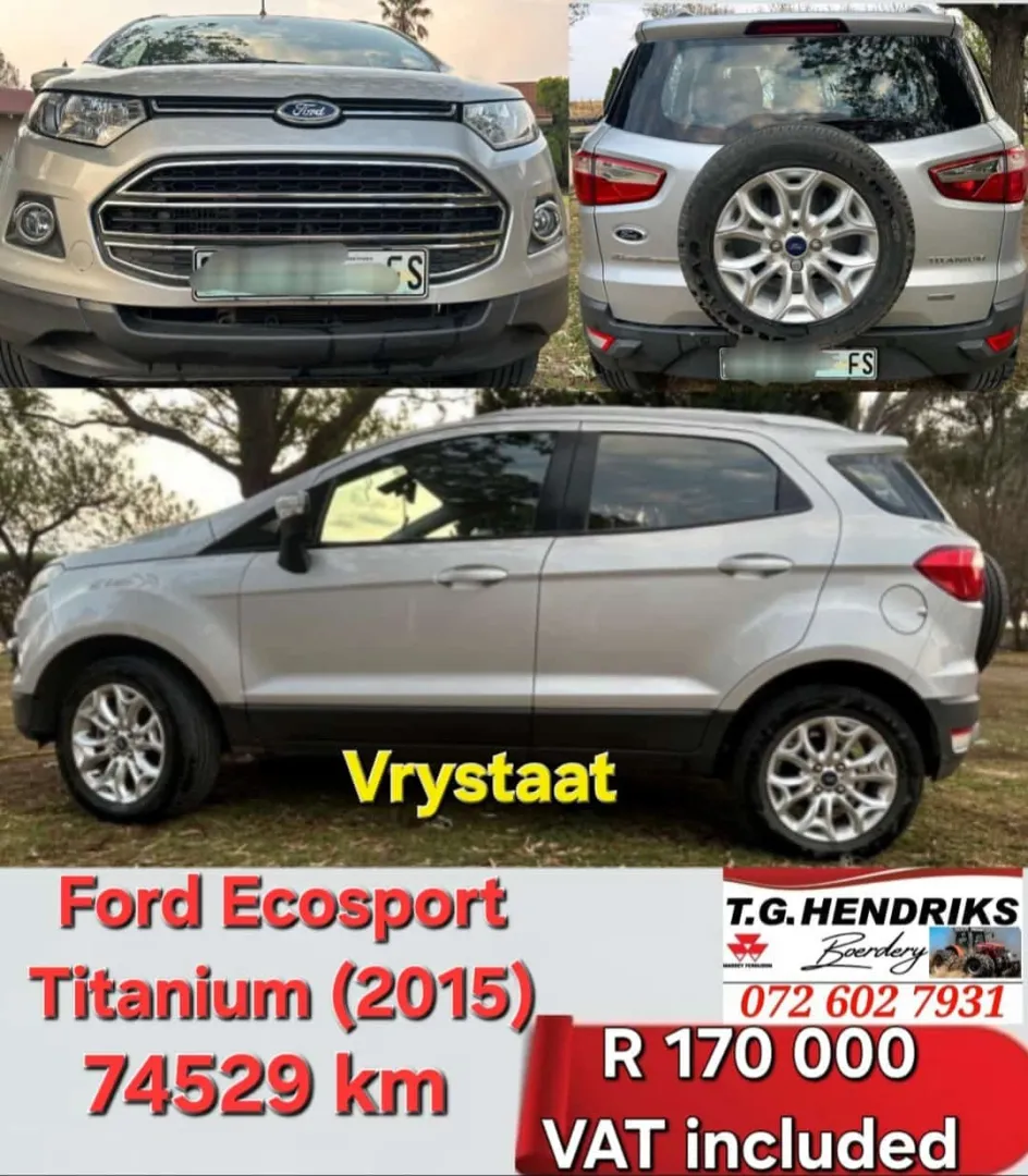 Ford Ecosport Titanium 2015 | T.G. Hendriks