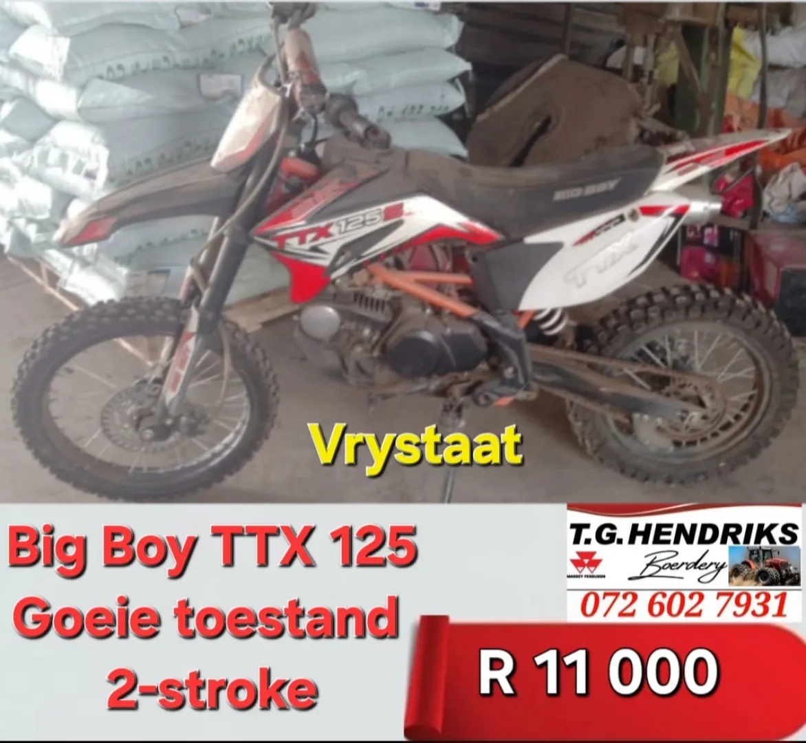 Big Boy TTX 125 | T.G. Hendriks