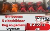 Ghries guns | T.G. Hendriks