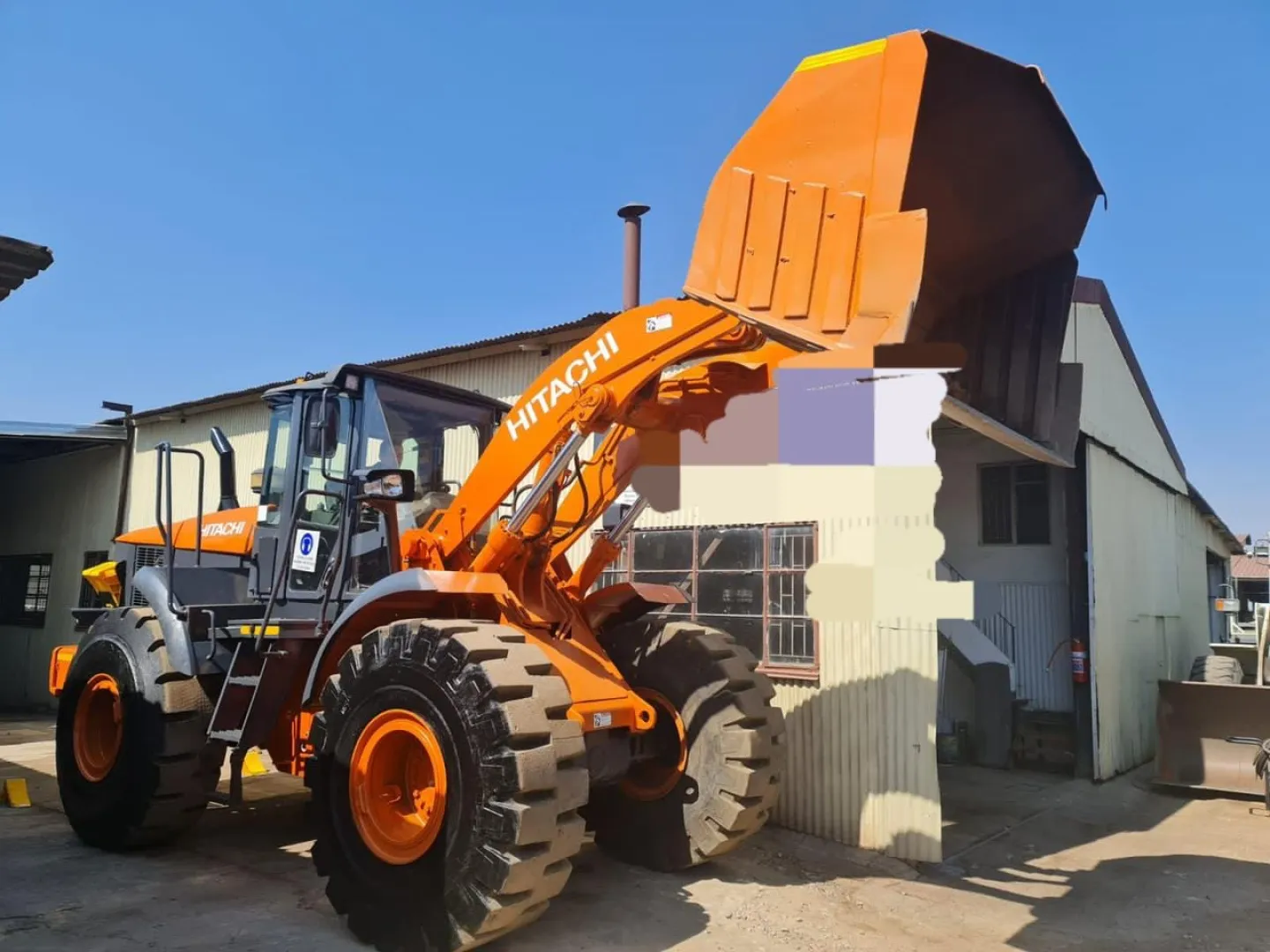 2011 Hitachi ZW220 Front end loader.  3cube bucket