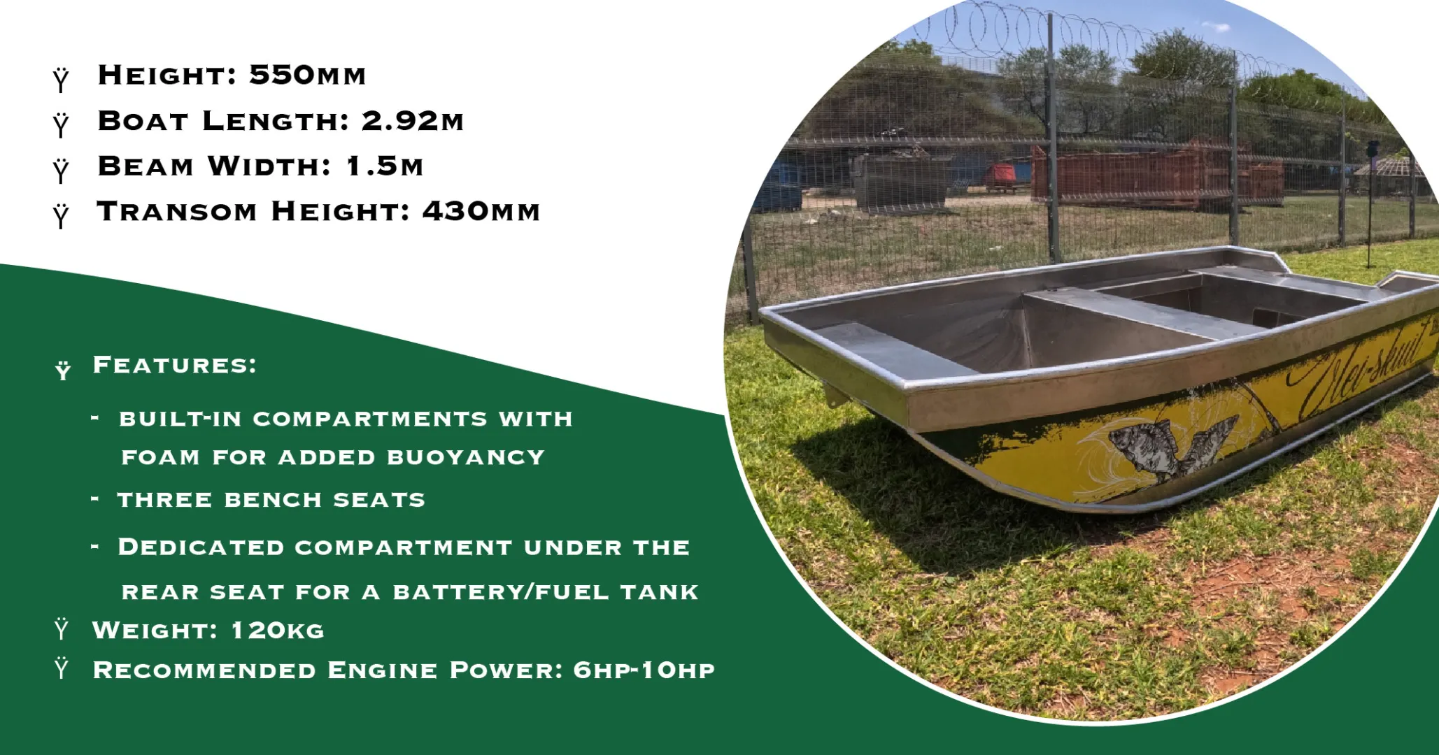 Vlei-Skuit boat | Tal-Tec