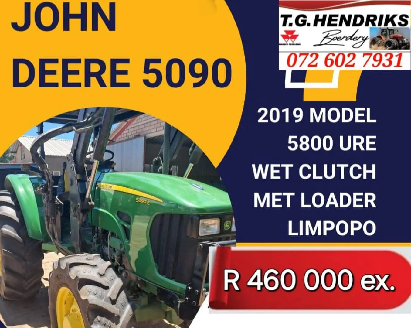 John Deere 5090 | T.G. Hendriks