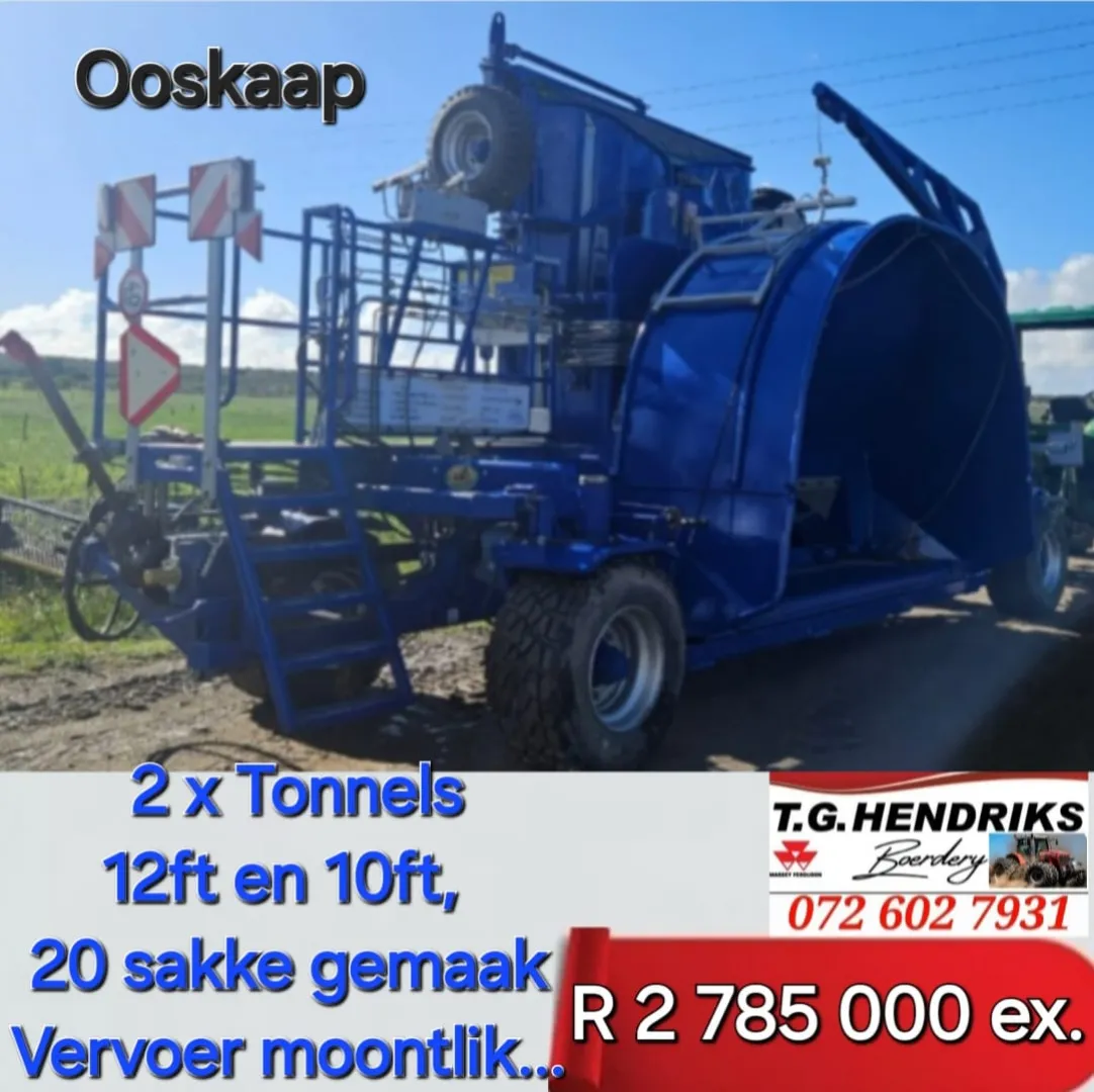 2 x Tonnels 12 ft en 10 ft | T.G. Hendriks