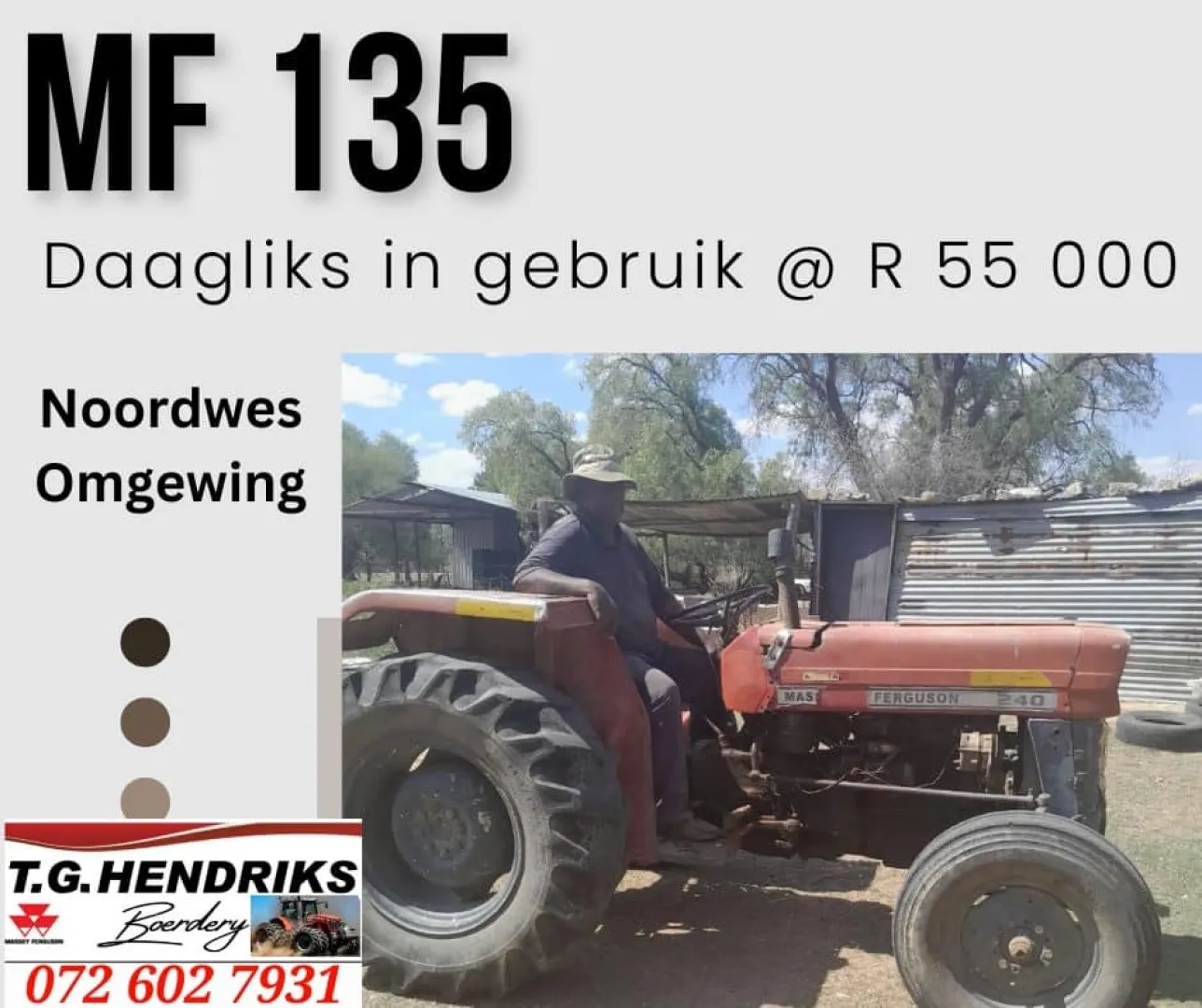 Massey Ferguson 135 | T.G. Hendriks