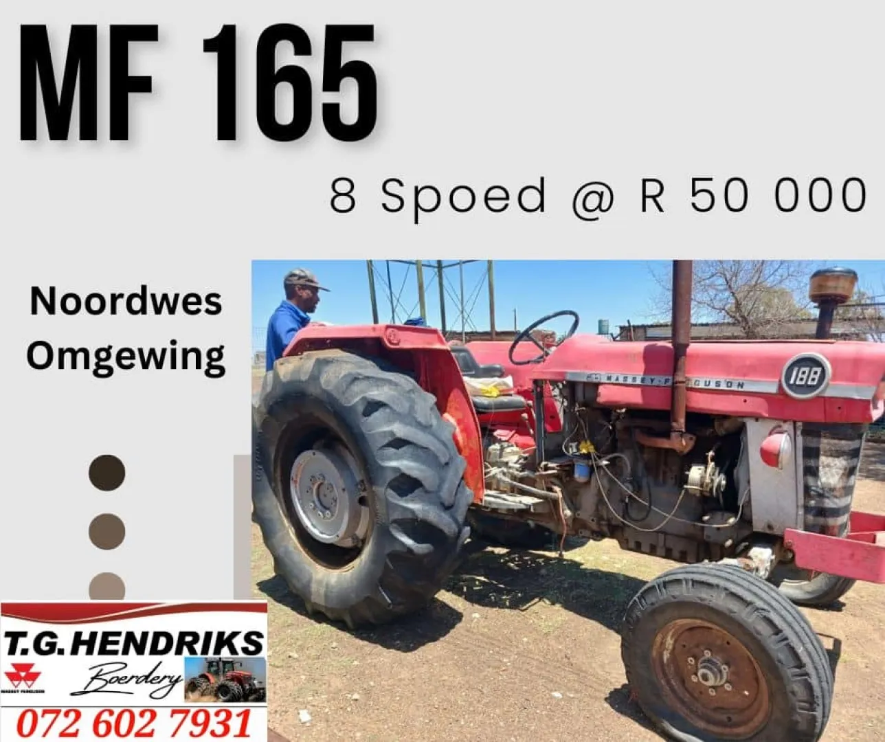 Massey Ferguson 165 | T.G. Hendriks