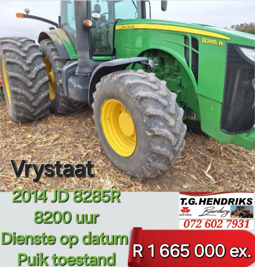 2014 John Deere 8285 R | T.G. Hendriks