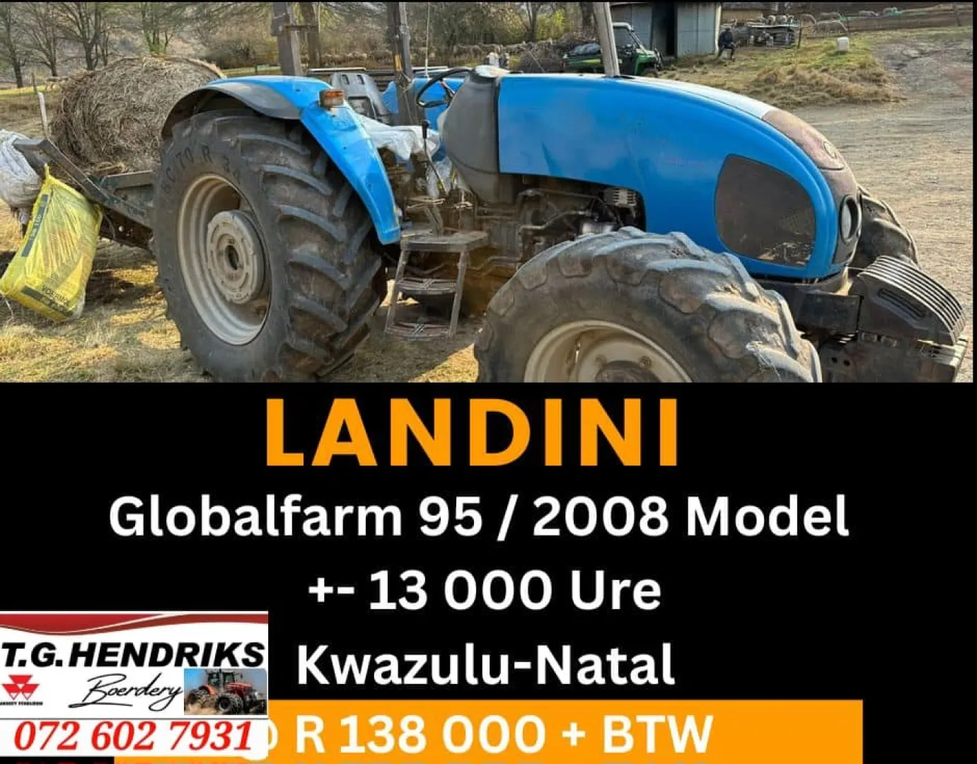 2008 Landini Globalfarm 95 | T.G. Hendriks