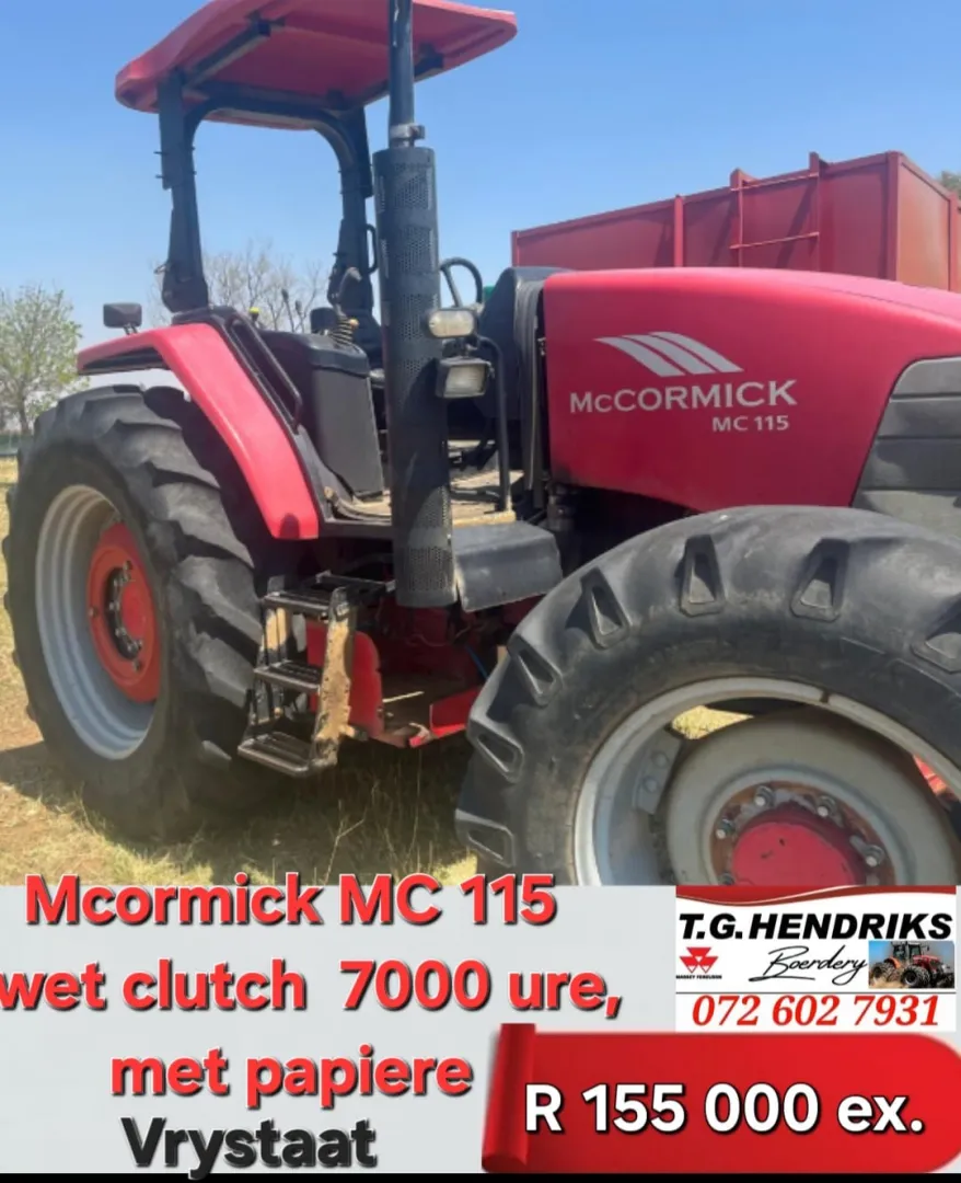 Mcornick MC 115 wet clucth | T.G. Hendriks
