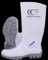 SHOVA GUM BOOTS WHITE WITH GREY SOLE | Kentmaster