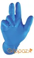 GRIPPAZ GLOVES BLUE 8 mil (MEDIUM) 30cm 48 PER BOX | Kentmaster