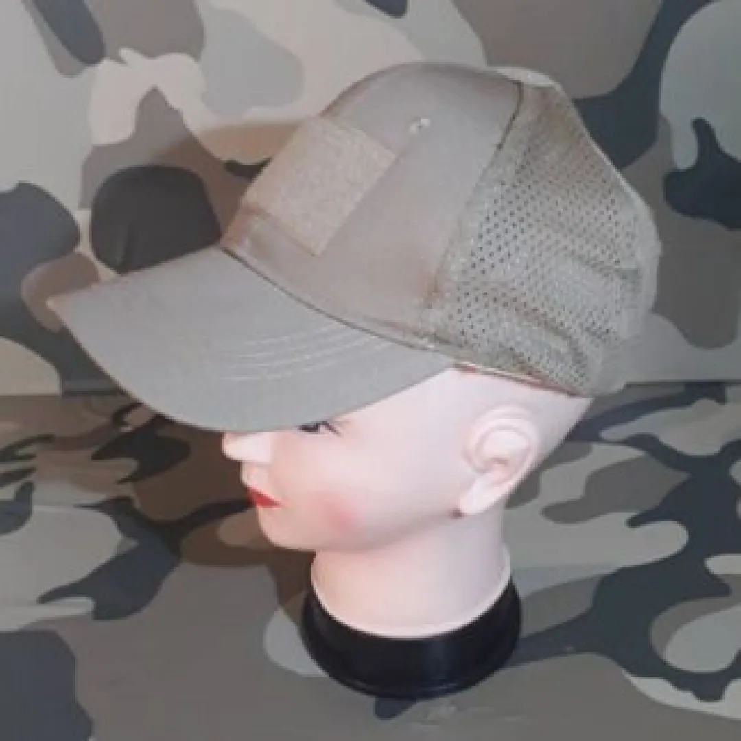 Breathable camo caps (sand) | Outdoor Innovation