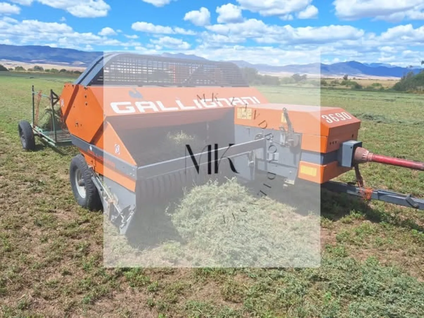 Gallignani 3690 baler | MK Landbou Dienste