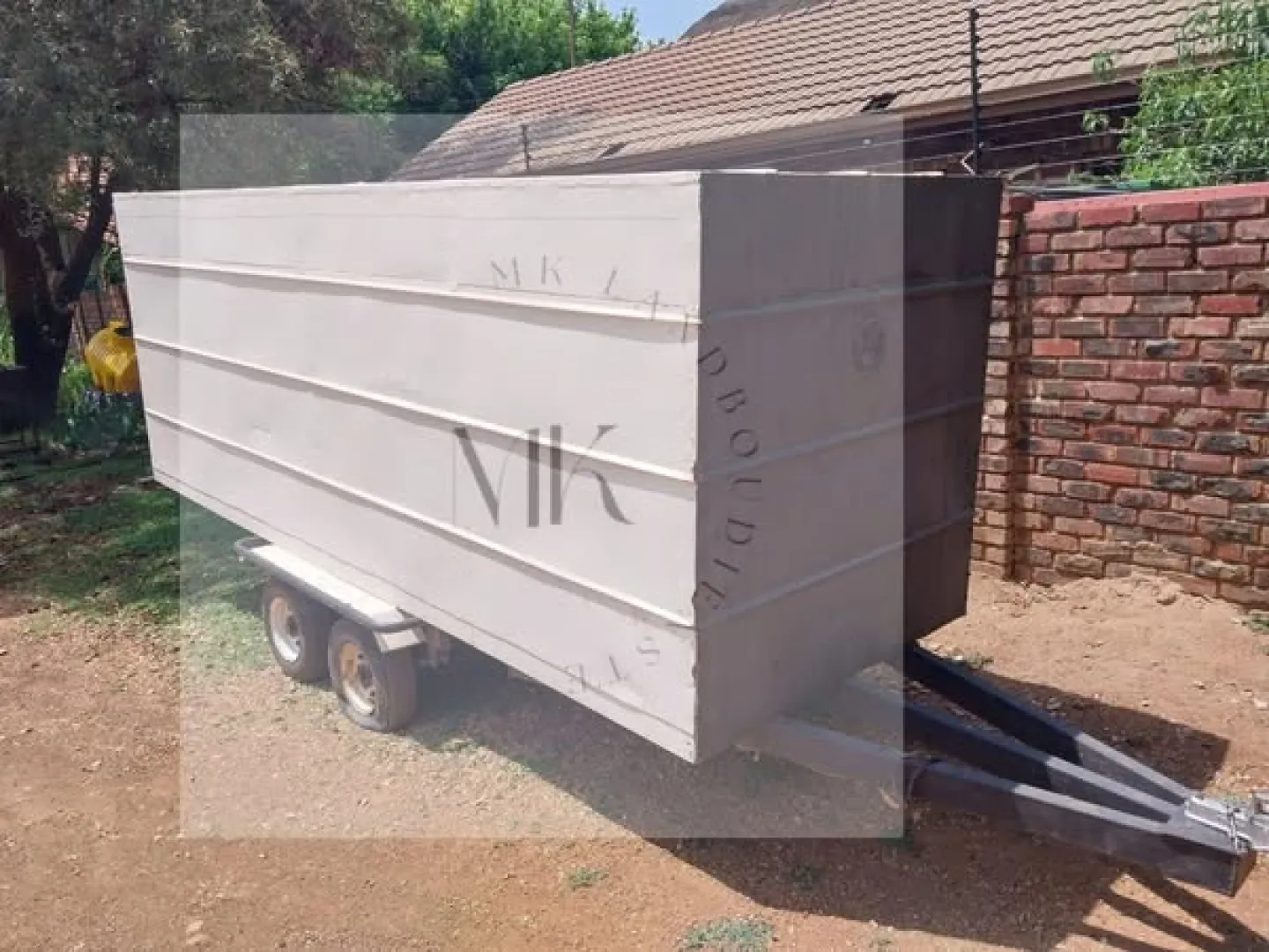 Dubbelas Koeltrailer | MK Landbou Dienste