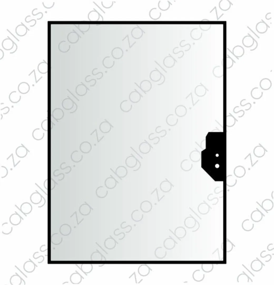 REAR CAB GLASS | MANITOU TLB MLB-SER | Cabglass