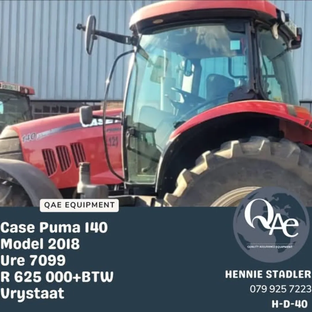 2018 Case Puma 140 | QAC Equipment
