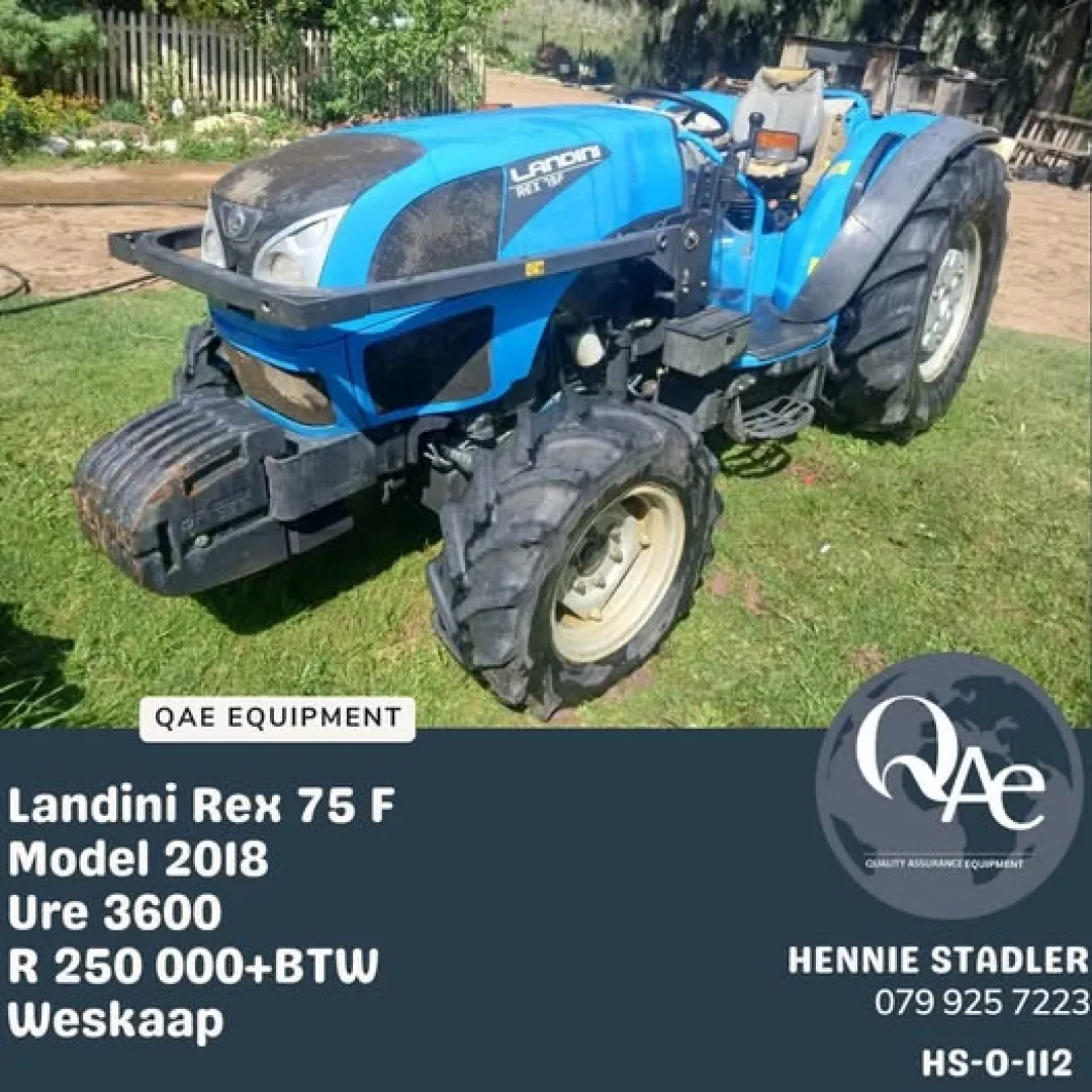 2018 Landini Rex 75F | QAC Equipment