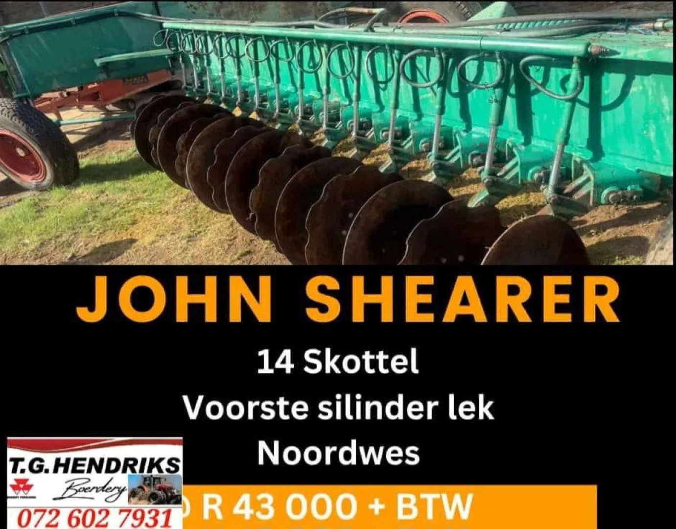 John Shearer | T.G Hendriks