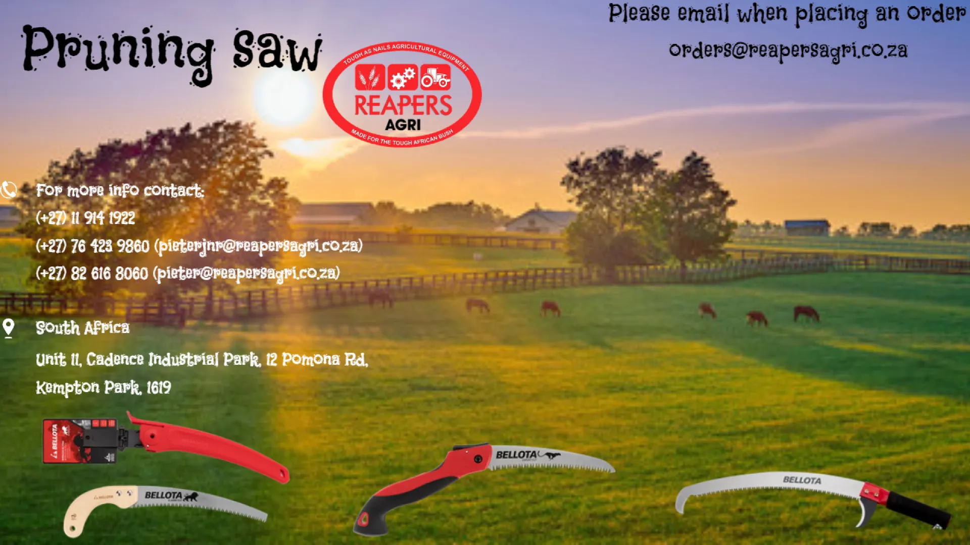 Pruning saw | Reapers Agri