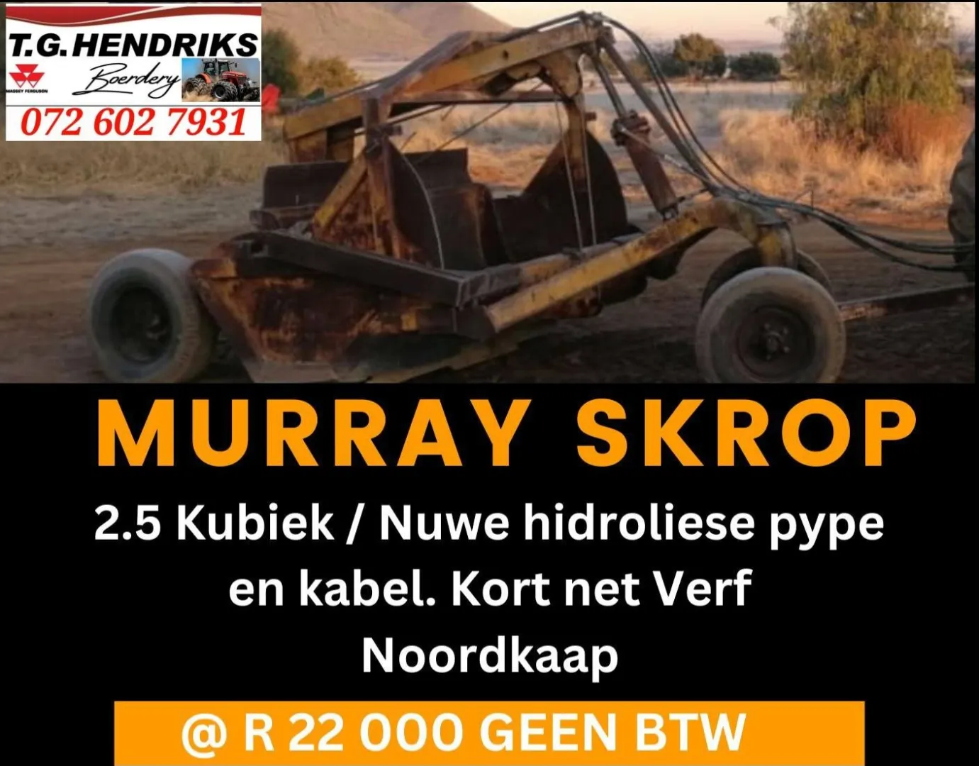 Murray skrop | T.G Hendriks