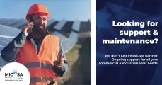 Looking for support & maintenance? | Solar solutions | Micasa Energy Solutions
