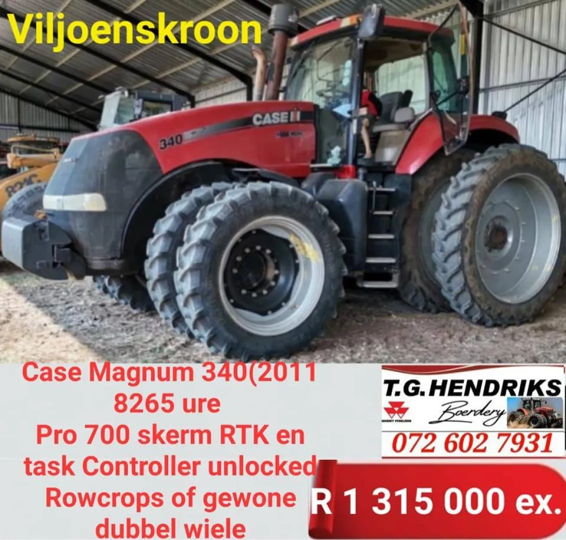 2011 Case Magnum 340 | T.G Hendriks boerdery