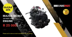 Mazda B6 B6T 16V DOHC Turbo engine | Engine Den