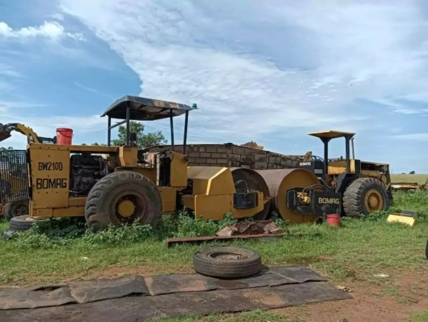2x Bomag Rollers | QAC Equipment