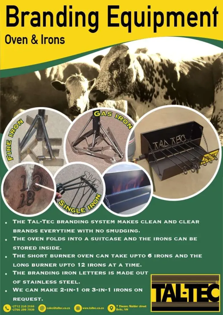 Single Branding Irons – Numbers | Tal-Tec