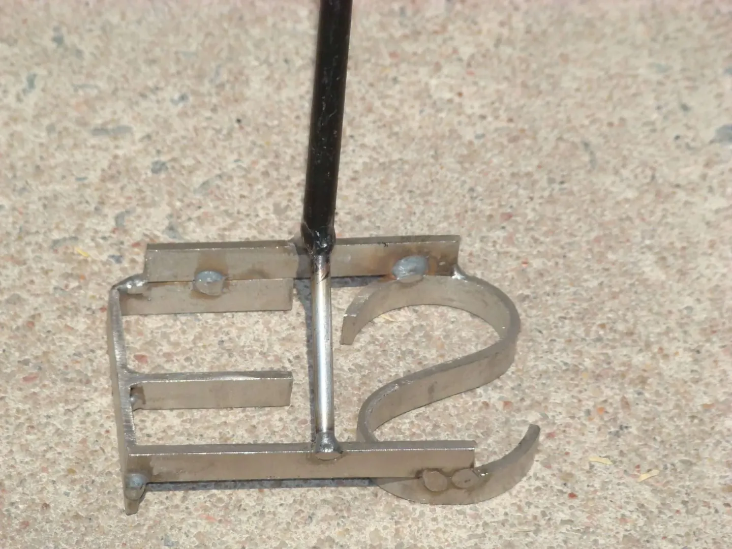 2-in-1 Branding Iron (Short Handle) | Tal-Tec