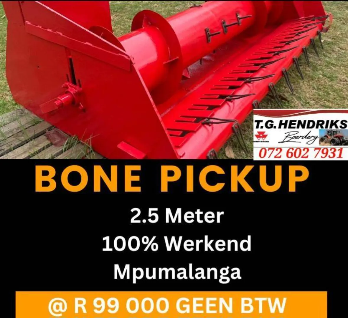 Bone pickup | T.G. Hendriks