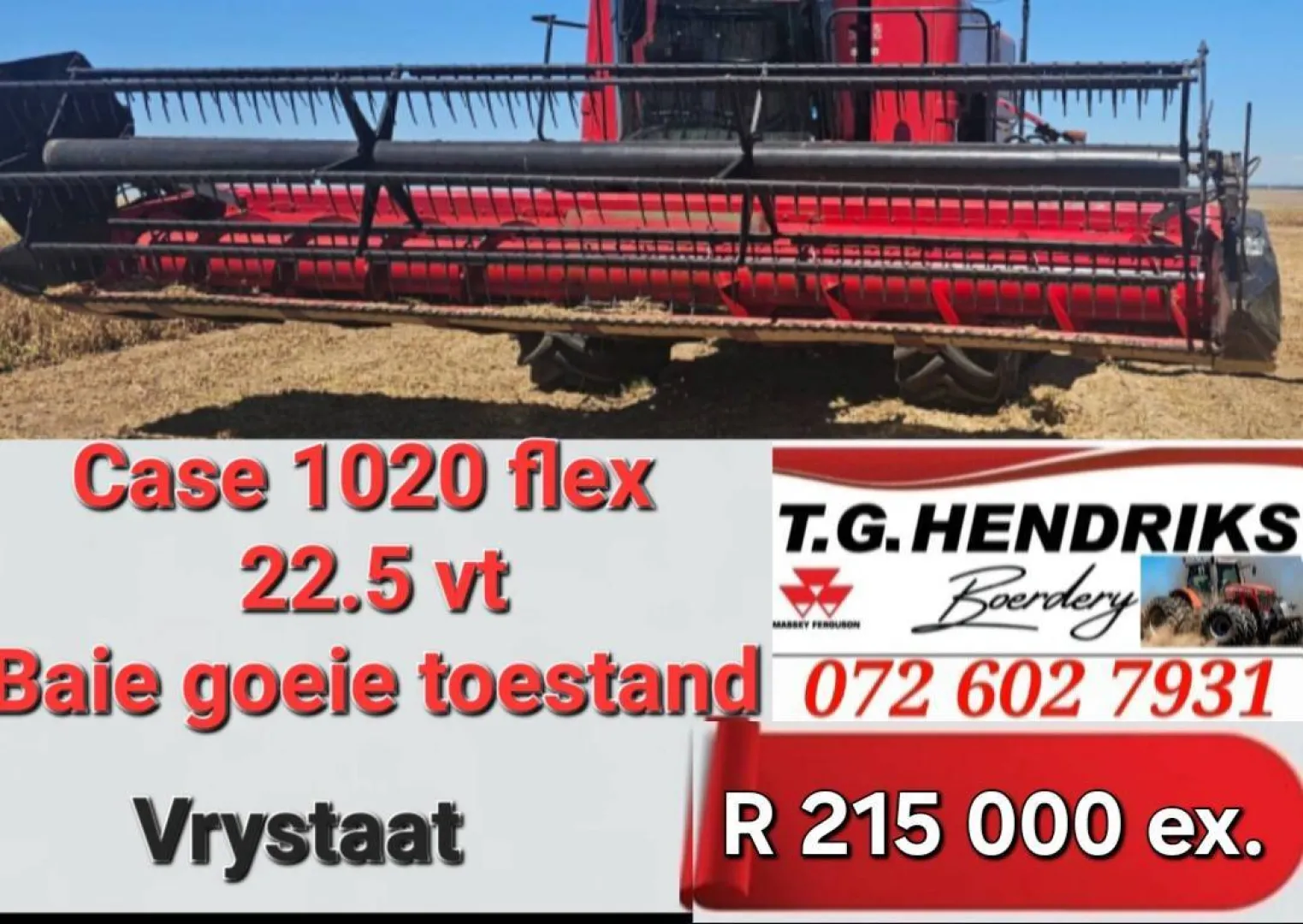 Case 1020 Flex 22.5vt | T.G. Hendriks