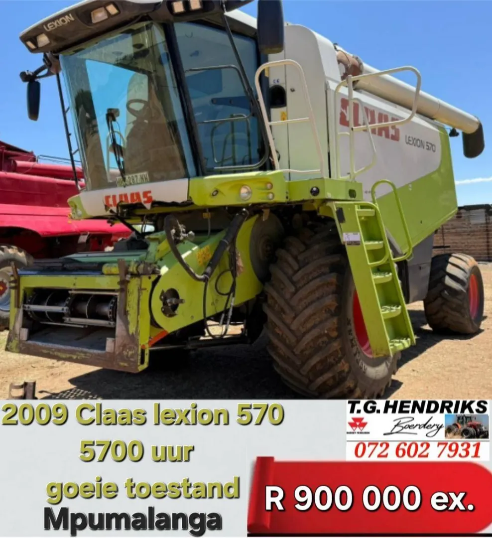 2009 Claas Lexion 570 | T.G. Hendriks