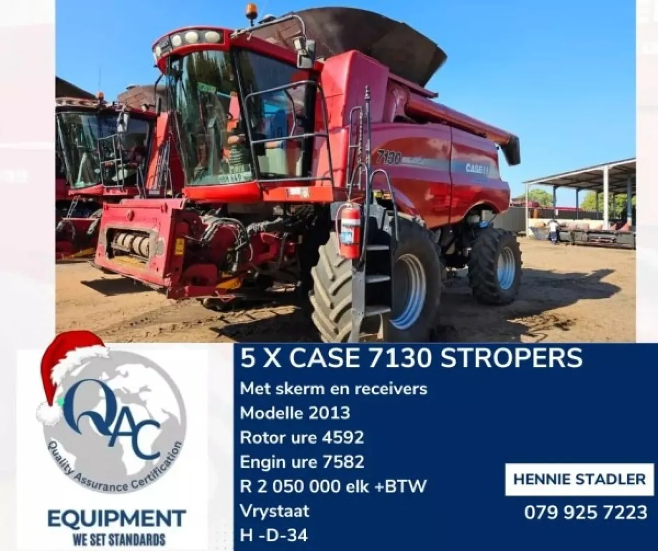 2013 CASE 7130 HARVESTER | QAC Equipment