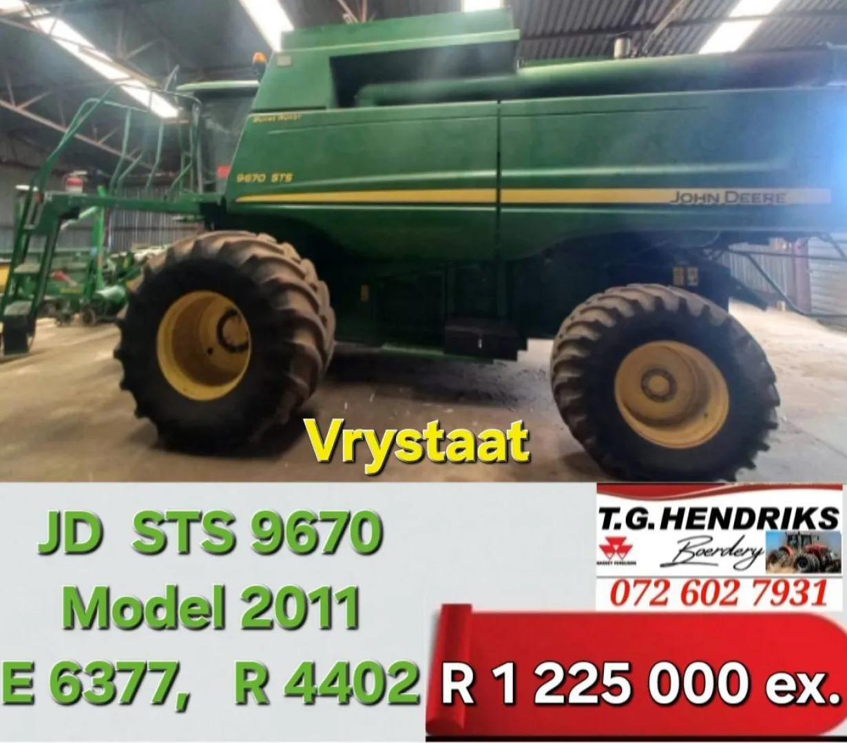 John Deere STS 9670  | T.G. Hendriks